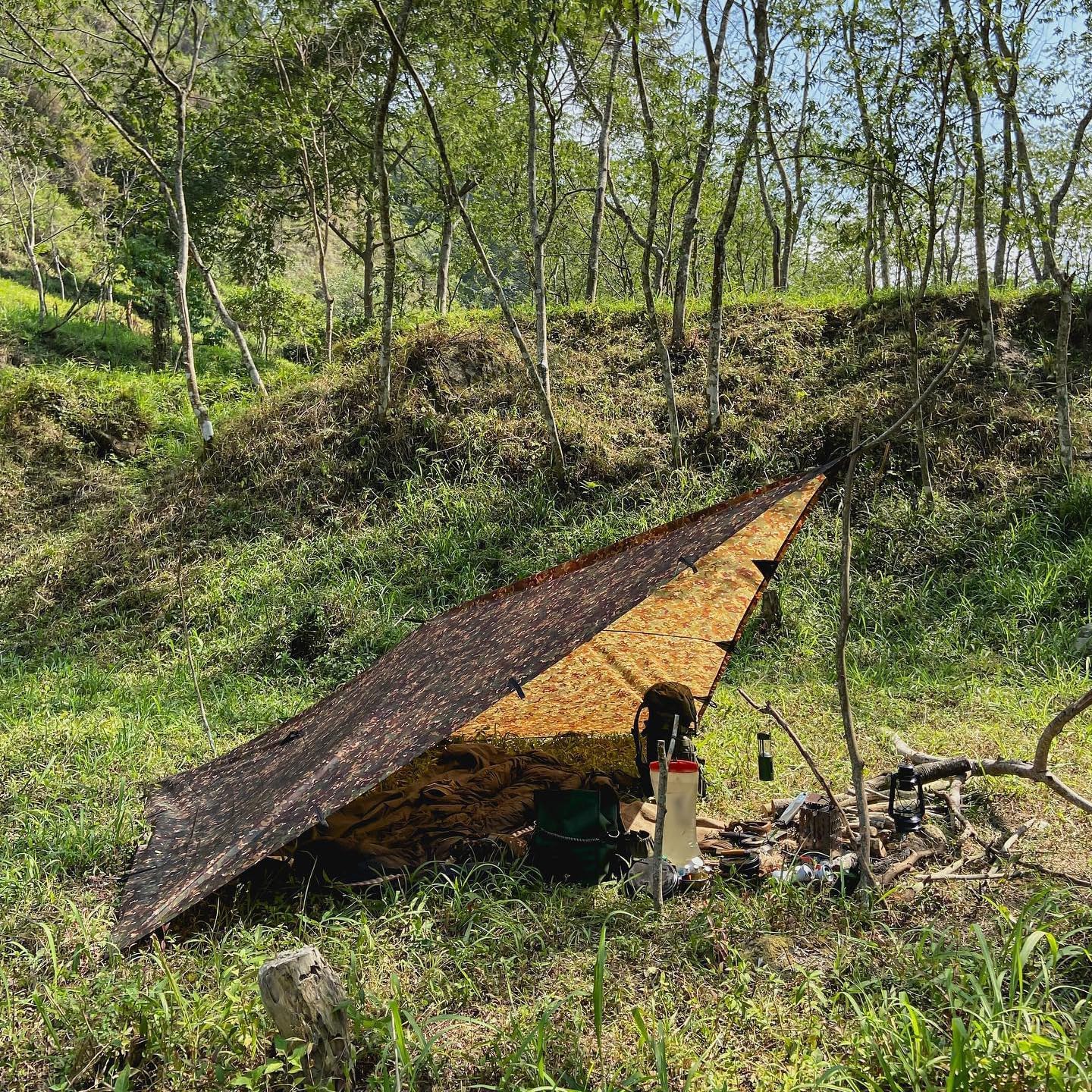 DD Hammocks - DD Tarp 3x3 - MC - Lightweight