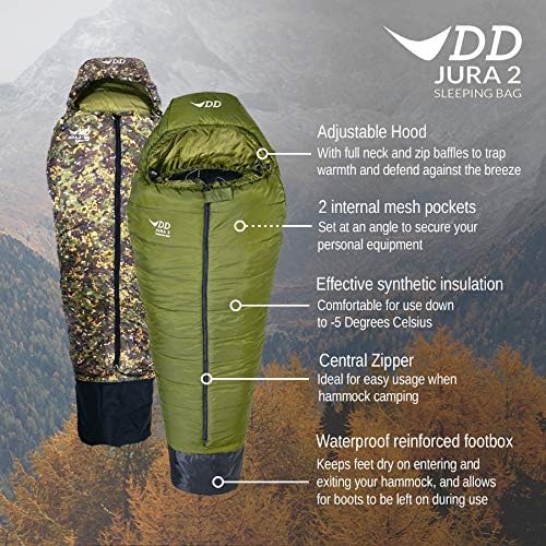 DD Hammocks - Jura 2 Sleeping Bag MC: 3-4 Season