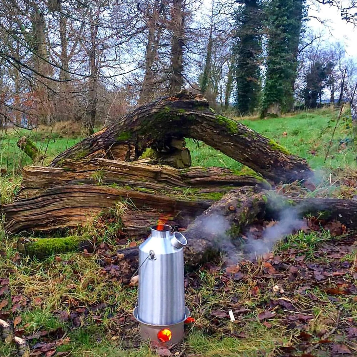 'Base Camp' Kelly Kettle® 1.6ltr | Stainless Steel