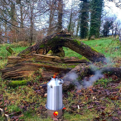 'Base Camp' Kelly Kettle® 1.6ltr | Stainless Steel