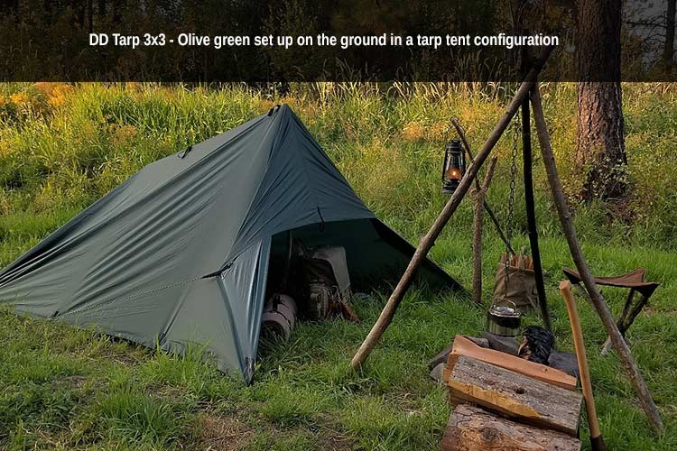 DD Tarp 3x3 (Various Colours)