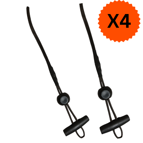 Ti Tackline Prusiks with Toggle System MADE TO ORDER